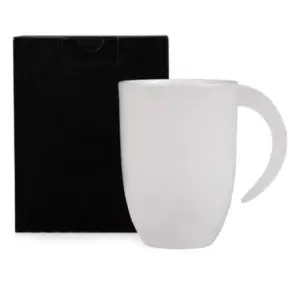 Caneca Em Cerâmica Branca - 350ml