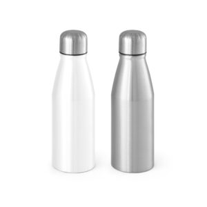 BILLY II. Squeeze para sublimação em alumínio com tampa em aço inox (500 mL)