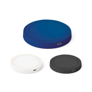 HYPER. Carregador por indução super-rápido em ABS e silicone (15W)