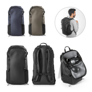 ALASCA. Mochila Hiking (14") com revestimento à prova de água em 600D poliéster reciclado e 210D poliéster reciclado (18 L)