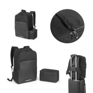 BELFAST. Mochila (20 L) 2 em 1 com bolsa térmica (4'5 L) inclusa que permite a sua utilização em conjunto ou separado