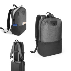 DOUALA. Mochila para notebook (15'6") em 300D 2Tone de alta densidade 2Tone em nylon (17 L)