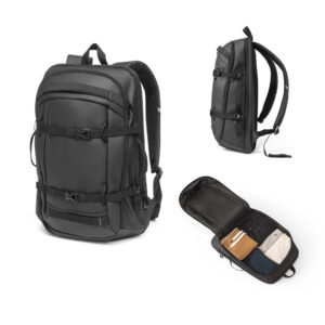 KAMPALA. Mochila para notebook (17'3") em 900D poliéster reciclado de alta densidade com revestimento resistente à agua (21 L)