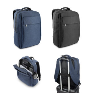 COVENTRY. Mochila, totalmente almofadada, para notebook (15'6") em poliéster reciclado 300D de alta densidade (18 L)