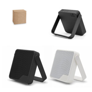 DIPSTER. Coluna portátil com proteção à prova d'água (IPX7) e autonomia de 11h (1'800 mAh), em ABS 100% reciclado