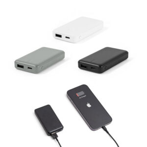 SHERYL. Bateria portátil em ABS 100% reciclado (4'000 mAh)