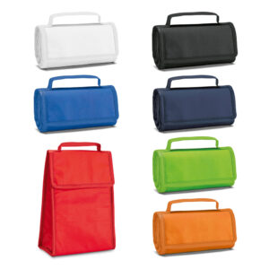 OSAKA. Cooler. Bolsa térmica dobrável em non-woven (80 g/m²) com fecho aderente 3 L