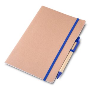 Caderno P/ Anot. Kraft C/ Caneta