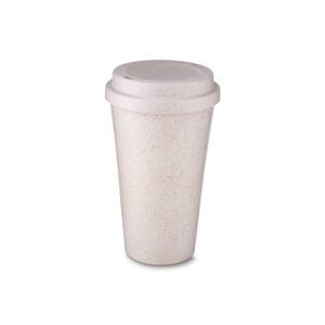Copo Fibra De Arroz C/ Tampa 550ml