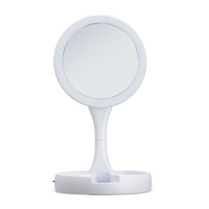 Espelho Dobrável Com Led