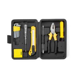 Kit Ferramenta 11 Pçs Estojo Plástico