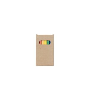 Kit Giz De Cera 6 Cores