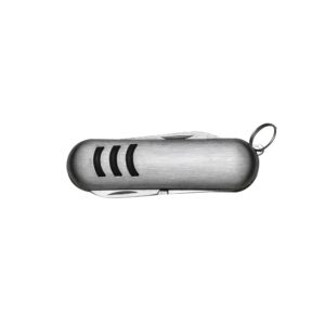Mini Chaveiro Metal Com Canivete 3f
