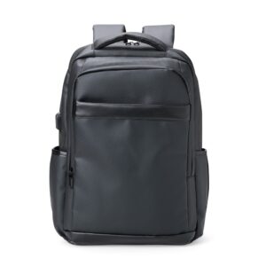 Mochila Couro Sintético Usb 26l