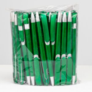 Pacote C/ 50 Pçs Caneta Plástica