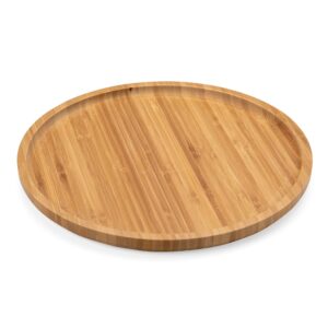Petisqueira Redonda De Bambu 30*30cm