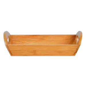 Bandeja Para Pães Em Bambu