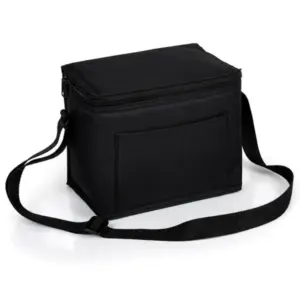 Bolsa Térmica Preta - 4l - 20x15x16cm - Não Impermeável