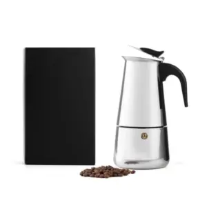 Cafeteira Italiana Em Aço Inox - 350 Ml