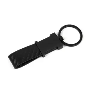 Chaveiro Em Metal/pu - Preto