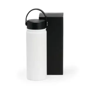 Garrafa Dupla Camada Na Cor Branca - 550 Ml