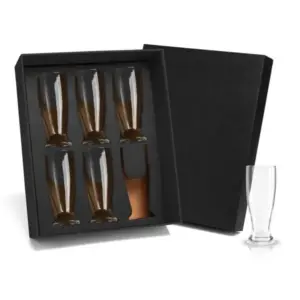 Jogo De Copos Vidro P / Cerveja / Drink 200 Ml - 6 Pçs