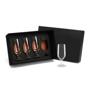 Jogo De Copos Vidro P / Cerveja / Drink 300 Ml - 4 Pçs