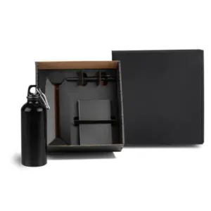 Kit Com Squeeze, Caneta E Bloco - 3 Pçs