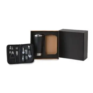 Kit Copo Térmico E Conjunto De Ferramentas - 17 Pçs