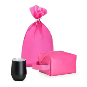 Kit Copo Térmico E Necessaire - 2 Pçs