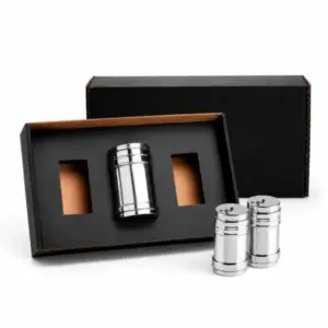 Kit De Potes Para Tempero - 3 Pçs