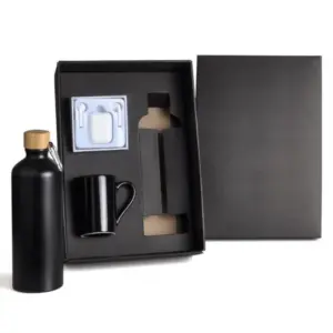 Kit Garrafa, Caneca E Fone Bluetooth - 3 Pçs