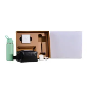 Kit Garrafa, Necessaire E Fone - 3 Pçs