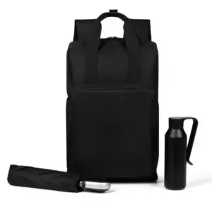 Kit Mochila, Garrafa E Guarda-chuva - 3 Pçs
