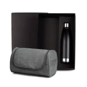 Kit Necessaire E Garrafa - 2 Pçs