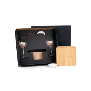 Kit P/ Petisco, Patê E Vinho - 5 Pçs