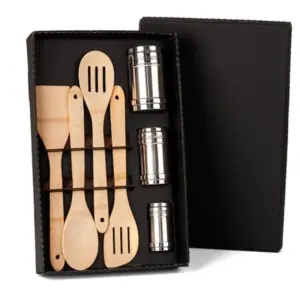 Kit Para Cozinha E Tempero - 7 Pçs