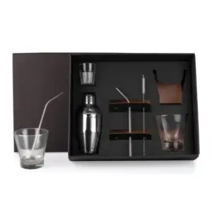 Kit Para Drinks Com Coqueteleira - 7 Pçs