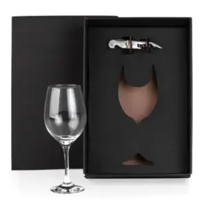 Kit Vinho Com Abridor - 2 Pçs