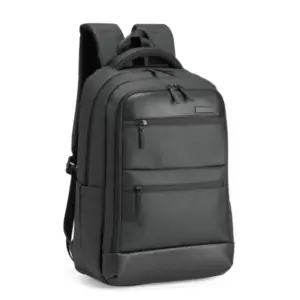 Mochila Em Pu/polyester - Premium - 24l - Preta