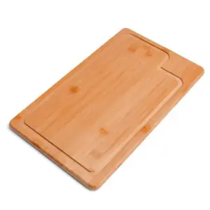Tábua Para Churrasco Em Bambu Supreme 37cm