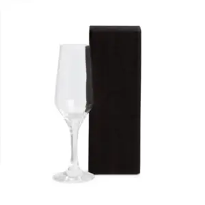 Taça De Vidro P/ Champagne Com Caixa - 186 Ml